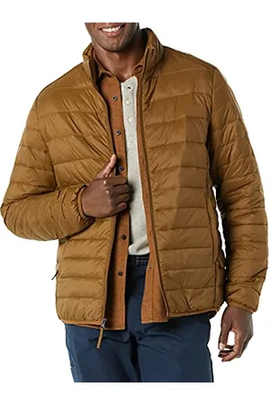 Amazon Piumino Leggero Impermeabile Pieghevole (Disponibile in Taglie Extra Forti) Uomo, , L
