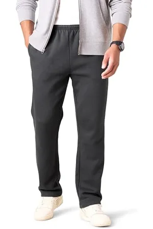Amazon Pantaloni Sportivi in Pile con Fondo Aperto (Disponibili in Taglie Extra Forti) Uomo, , S