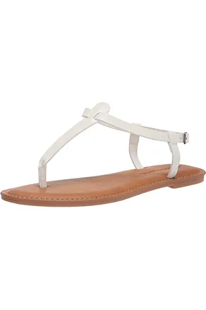 Amazon Sandalo Infradito Casual con Cinturino alla Caviglia Donna, , 41.5 EU