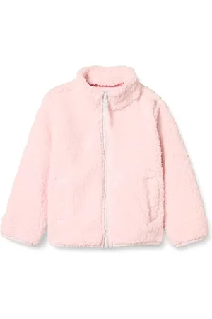 Amazon Giacca con Cerniera Integrale in Pile Sherpa Bambine e Ragazze, , 9 Anni