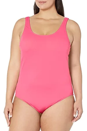 Amazon Costume da Bagno Intero con Copertura Integrale (Disponibile per Taglie Forti) Donna, , 4XL Plus