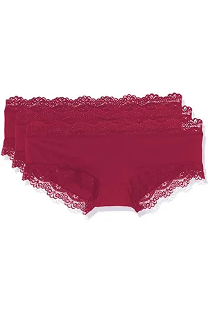 Intimuse Sella, Slip Donna, Rosso (bordeaux), 36 (Taglia Produttore: Small)