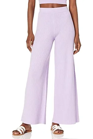 THE DROP Catalina Pull-on Rib Sweater Pant da Donna, , XXL Plus
