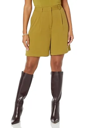 THE DROP Pantaloncini da Donna, con Pieghe sul Davanti, , di @glencyfeliz, XL