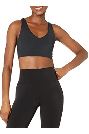 Amazon Reggiseno Sportivo Active Sculpt con Sostegno Medio e Scollo a V Donna, , S