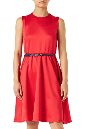 Intimuse 11645, Vestito Donna, Rosso (rot), 36
