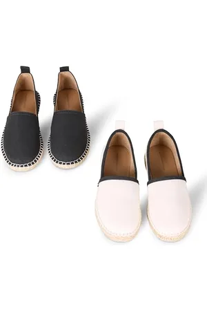 Amazon Ballerine stile espadrillas Donna, Pacco da 2, , 44.5 EU