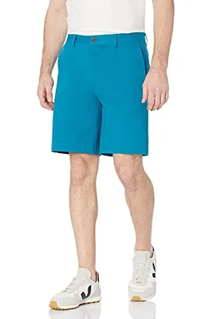 Amazon Pantaloncini Chino Lunghezza Classica da 23 Cm Uomo, , 32W