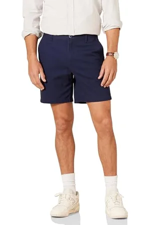 Amazon Pantaloncini Chino Elasticizzati e Aderenti da 18 cm Uomo, , 29W