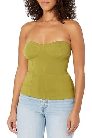 THE DROP Top da Donna, a Corsetto, Elasticizzato, , di @glencyfeliz, XXS