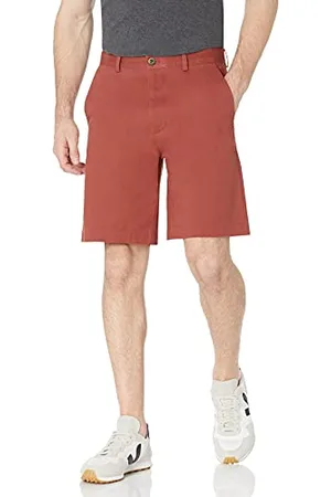 Amazon Pantaloncini Chino Lunghezza Classica da 23 Cm Uomo, , 29W