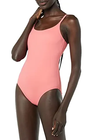 Amazon Costume Intero con Spalline Sottili Donna, , 48