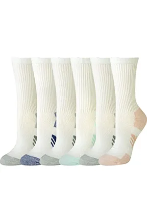 Amazon Calzini Sportivi Traspiranti, Comodi e Imbottiti, in Cotone ad Alte Prestazioni Donna, 6 Paia, , 36-39.5