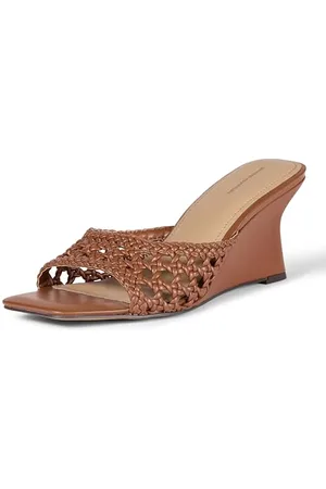 Amazon Sandali con Zeppa Donna, , 37 EU