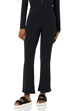 Amazon Pantaloni alla Caviglia Svasati a Costine Larghe (in precedenza Daily Ritual) Donna, , XL