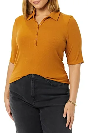 Amazon Polo A Costine Sottili (Precedentemente Daily Ritual) Donna, , S