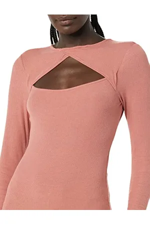 Amazon Body a Maniche Lunghe a Costine Sottili con Intaglio (in precedenza Daily Ritual) Donna, , XXL