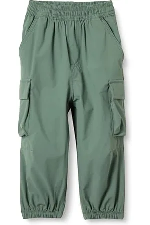 Amazon Pantaloni Cargo Stile Parachute Unisex Bambini e Ragazzi, , 11-12 Anni