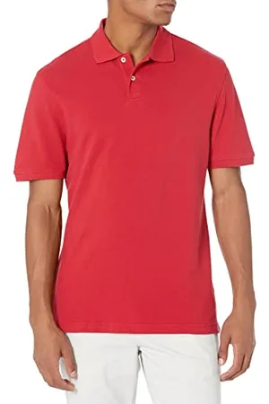 Amazon Polo in piqué di Cotone Slim Uomo, , XXL