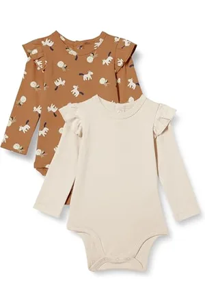 Amazon Body a Maniche Lunghe con Volant, Pacco da 2, , Prematuro
