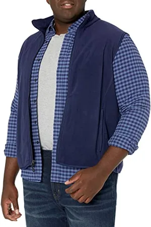 Amazon Gilet in pile con cerniera integrale (disponibile in taglie Big & Tall) Uomo, , M