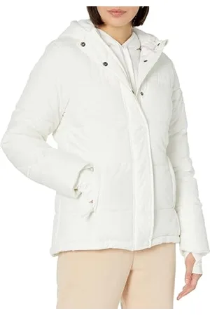 Amazon Piumino Pesante Trapuntato con Cappuccio A Maniche Lunghe (Disponibile in Taglie Forti) Donna, , 3XL Plus