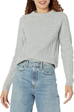 Amazon Maglione a Trecce Donna, , S