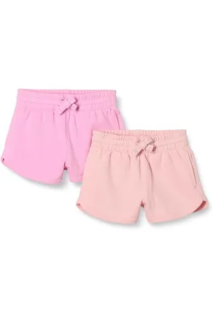 Amazon Pantaloncini Sportivi Bambine e Ragazze, Pacco da 2, , 4 anni