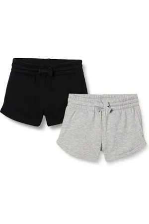 Amazon Pantaloncini Sportivi Bambine e Ragazze, Pacco da 2, , 10 anni