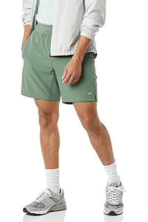 Amazon Pantaloncini da Allenamento in Tessuto Elasticizzato Performance - colori fuori produzione Uomo, , XL