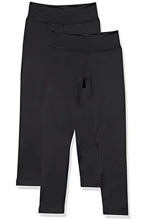 Amazon Leggings Active Lunghi Leggeri Bambine e Ragazze, Pacco da 2, , 5 Anni