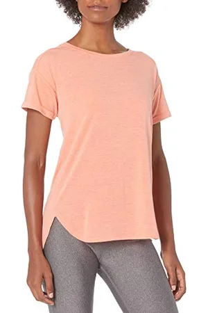 Amazon T-shirt Girocollo Leggera Studio Vestibilità Comoda - colori fuori produzione Donna, , L