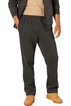 Amazon Pantaloni Sportivi in Pile con Fondo Aperto (Disponibili in Taglie Extra Forti) Uomo, , 6XL Plus