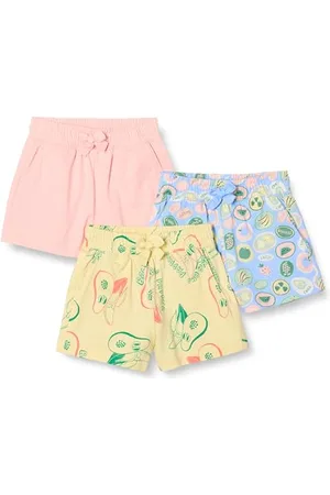 Amazon Pantaloncini Facili da Indossare Bambine e ragazze, Pacco da 3, , 10 anni