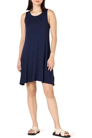 Amazon Abito Swing a Canottiera (Taglie Forti Disponibili) Donna, , XXL