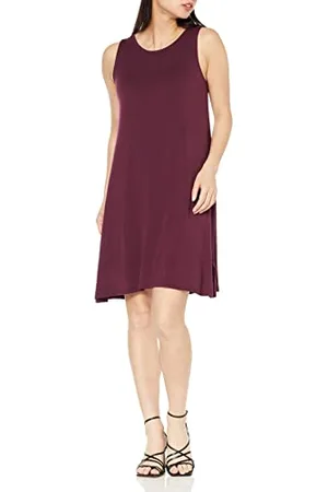 Amazon Abito Swing a Canottiera (Taglie Forti Disponibili) Donna, , XXL