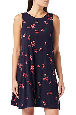 Amazon Abito Swing a Canottiera (Taglie Forti Disponibili) Donna, , L