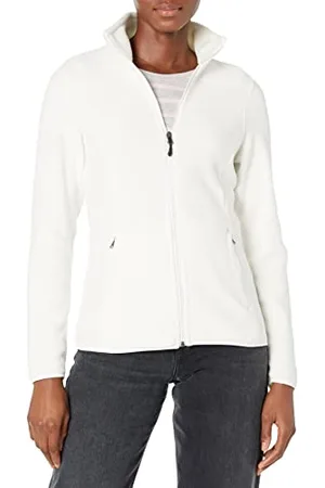 Amazon Giacca in pile morbido con cerniera intera dal taglio classico (disponibile in taglie forti) Donna, , S
