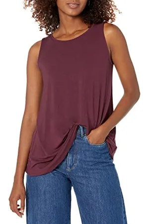 Amazon Canotta Svasata (Taglie Forti Disponibili) Donna, , XL