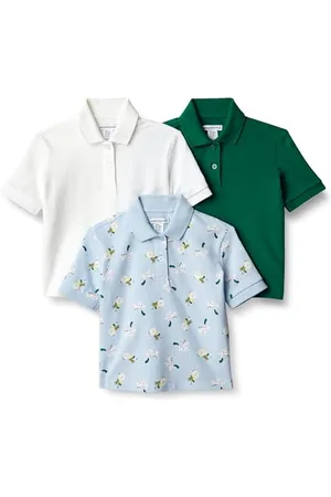 Amazon Polo in Cotone e Spandex Bimba, Pacco da 3, , 6-9 mesi