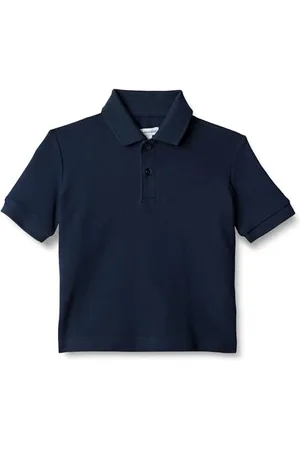 Amazon Polo in piqué di Cotone e Spandex Bambini e Ragazzi, , 2 Anni