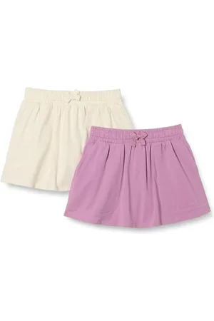 Amazon Gonna-pantalone con tasca applicata Bambine e Ragazze, Pacco da 2, , 9 anni