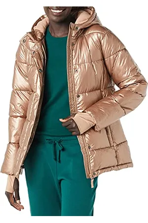 Amazon Piumino con Cappuccio a Maniche Lunghe Pesante - Colori Fuori Produzione Donna, , XL