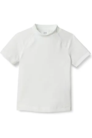Amazon T-Shirt Rashguard a Manica Corta Bambini e Ragazzi, , 10 Anni