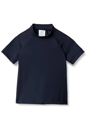 Amazon T-Shirt Rashguard a Manica Corta Bambini e Ragazzi, , 10 Anni