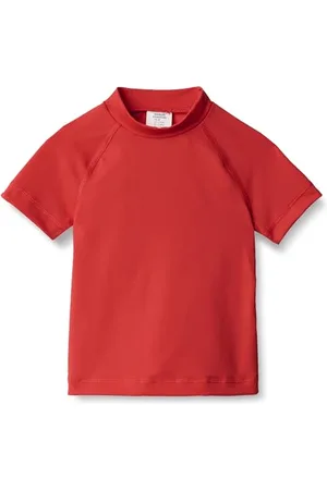 Amazon T-Shirt Rashguard a Manica Corta Bambini e Ragazzi, , 8 Anni