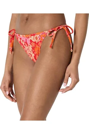 Amazon Slip Bikini con Laccetti Laterali Donna, , 48
