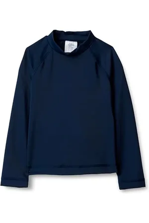 Amazon T-Shirt Rashguard a Manica Lunga Bambini e Ragazzi, , 9 Anni