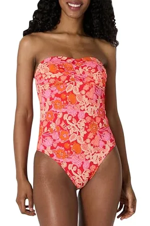 Amazon Costume da Bagno Intero a Fascia Donna, , 5 Anni
