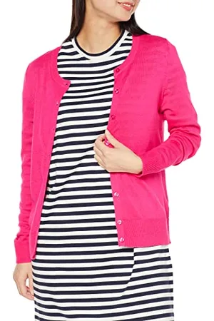 Amazon Cardigan Girocollo Leggero (Taglie Forti Disponibili) Donna, , XXL